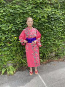 エイサー 手踊り衣装 ピンク