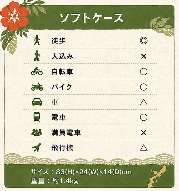 三線ソフトケース