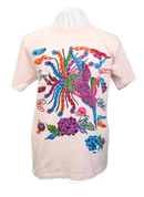 【NEW】爽やかピンク手染めTシャツ