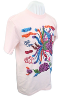 【NEW】爽やかピンク手染めTシャツ