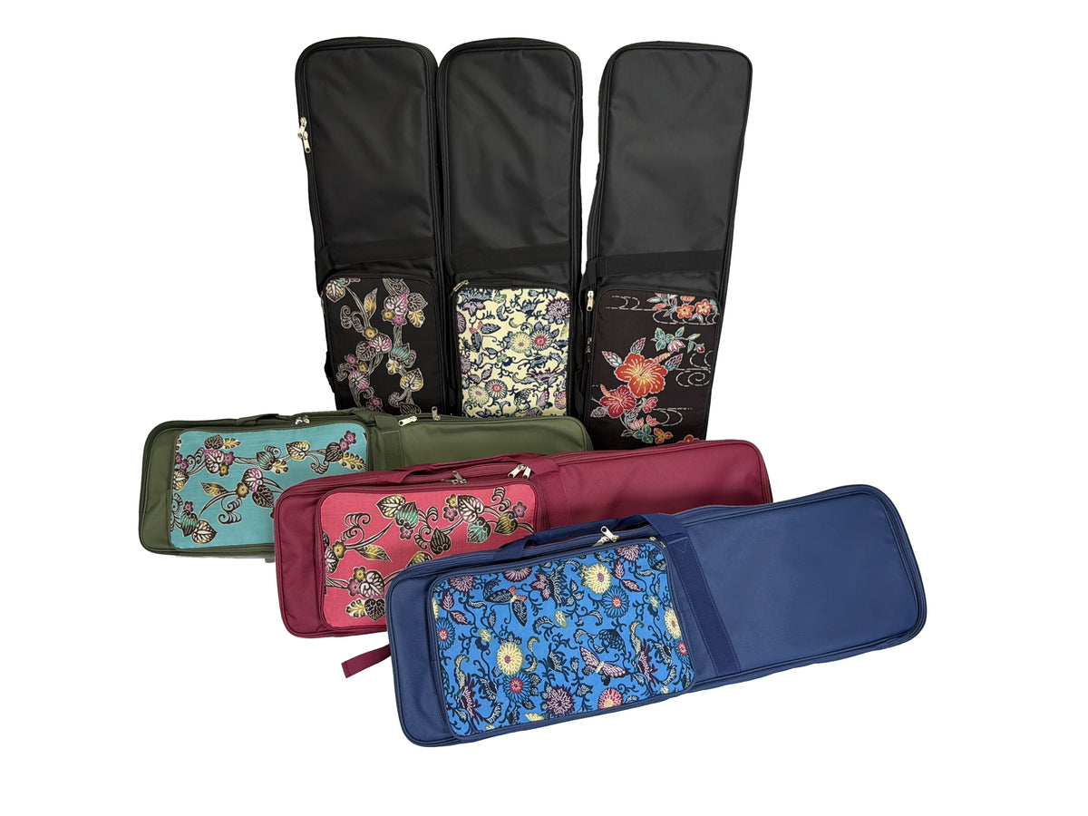 S*u様 沖縄三線 ケース付き 楽天市場】三味線ケース 撥水 軽量 リュック付 細棹 中棹用 おまけ付