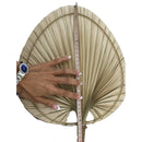 ハート型クバ扇