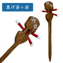 つは琉球店オリジナル 全5色 三線かんざし ジーファー 再生木材