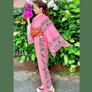 葵の柄1 着物反物 10色