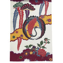 紅型柄　一越大鶴丸柄 着物反物