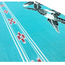 芭蕉柄×ミンサー柄 紗 全7色 着物反物