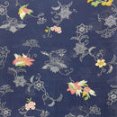 紅型花柄 紗 全3色 着物反物