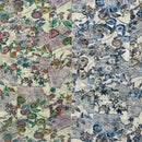 紅型花柄 紗 全2色 着物反物