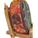 ティーガー（朱色 茶色レザー 左御門）1点モノ