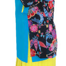 【ハーフ衣裳/稽古着】紅型（水色×黒）