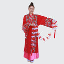 【ハーフ衣裳/稽古着】紅型柄（赤）