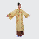 【ハーフ衣裳/稽古着】絣柄（からし色）