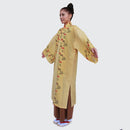 【ハーフ衣裳/稽古着】絣柄（からし色）