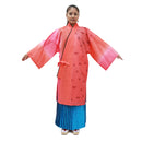 【ハーフ衣裳/稽古着】シーサーがいっぱい（ピンク）