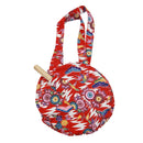 【持運びに便利】締め太鼓ケース（赤・ポリエステル）