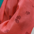 【ハーフ衣裳/稽古着】シーサーがいっぱい（エメラルドグリーン）