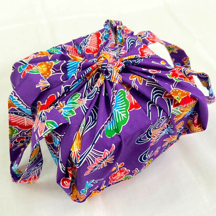 洒落袋　紅型 つは琉球店オリジナル 紅型風呂敷ランチバッグ | つは琉球店