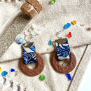 【ピアス】ちゅらさん ポリマークレイピアス