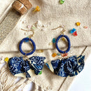 【ピアス】うるまの海 ポリマークレイピアス