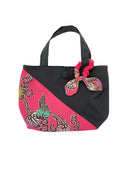 つは琉球店オリジナル 紅型風ミニバッグ