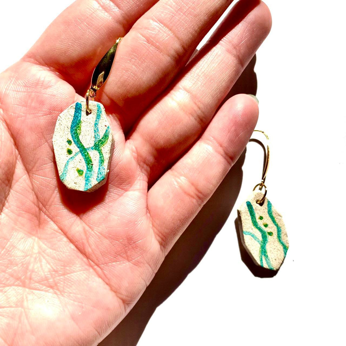 CONOCO ピアス 沖縄 紅型モチーフ アクセサリー