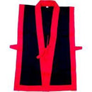 つは琉球店定番エイサー打掛（赤ふち×黒無地）