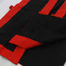 子供用エイサー打掛（赤衿×黒）