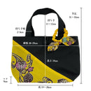 つは琉球店オリジナル 紅型風ミニバッグ