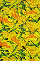 紅型柄　紗水鳥柄 1 着物反物