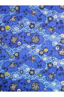 紅型柄　一越青海波 着物反物