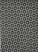 紗組かすり柄 着物反物