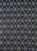 紗13かすり柄 着物反物