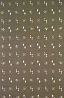 紗14かすり柄 着物反物