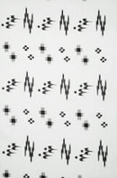 つむぎ風カセカケ三玉かすり柄 着物反物