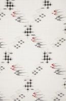 紗24かすり柄　A 着物反物