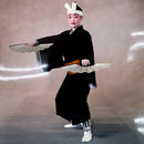 白黒 脚絆 園児用〜LLサイズ