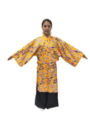 【ハーフ衣裳/稽古着】松柄 黄色