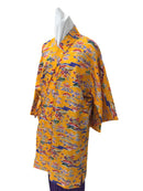 【ハーフ衣裳/稽古着】松柄 黄色