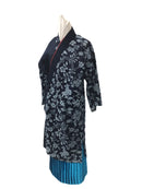 【ハーフ衣裳/稽古着】　唐草柄　紺