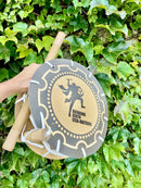 【沖縄市 × つは琉球店】ダンボールで作る　　クラフト締め太鼓キット