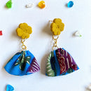 【ピアス＆イヤリング】秋晴れ ポリマークレイピアス