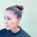 【ピアス】月桃 ポリマークレイピアス