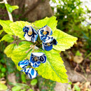 【ピアス＆イヤリング】サガリバナ 紅型ピアス