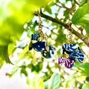 【ピアス＆イヤリング】サガリバナ 紅型ピアス